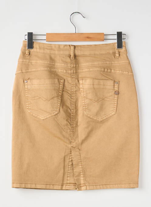 Jupe mi-longue marron CREAM pour femme