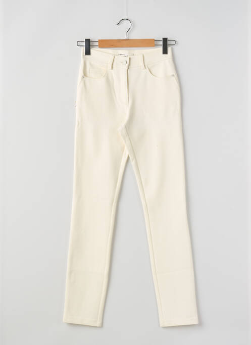Pantalon droit blanc ANDAM pour femme