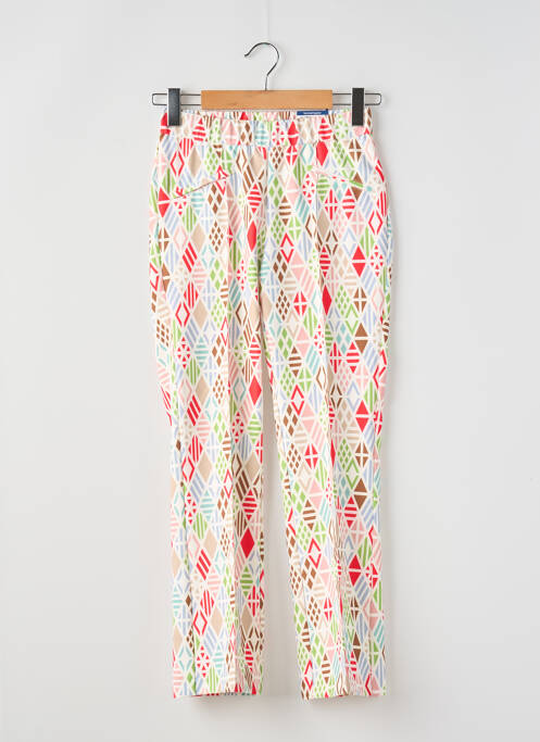 Pantalon droit rouge TONI pour femme