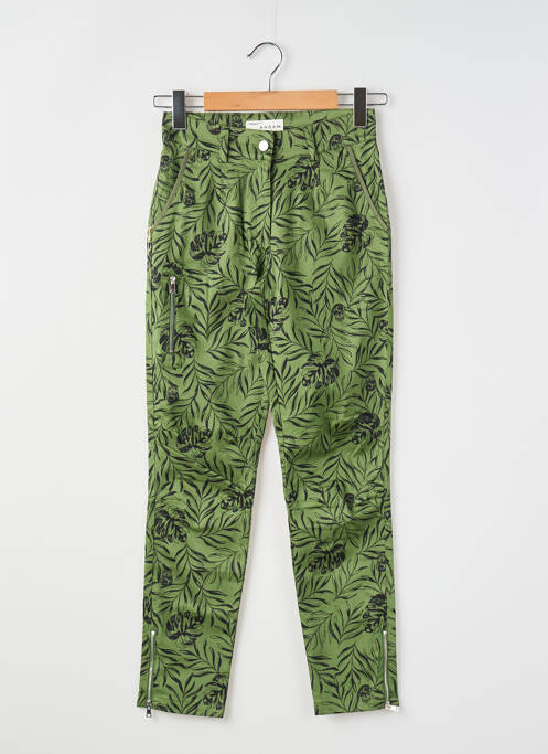 Pantalon droit vert ANDAM pour femme