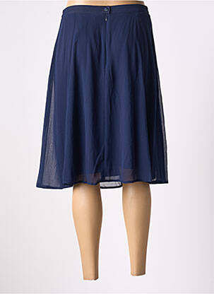 Jupe mi-longue taille normale bleu GREGORY PAT femme