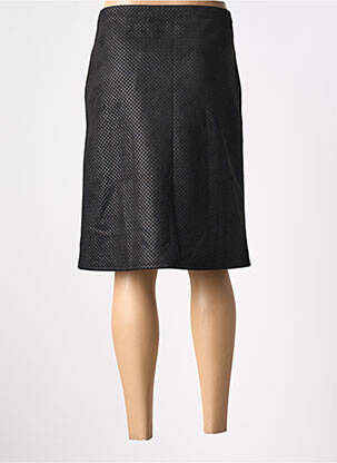 Jupe mi-longue coupe droite noir DIANE LAURY femme