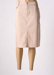 Jupe mi-longue beige DIANE LAURY pour femme seconde vue