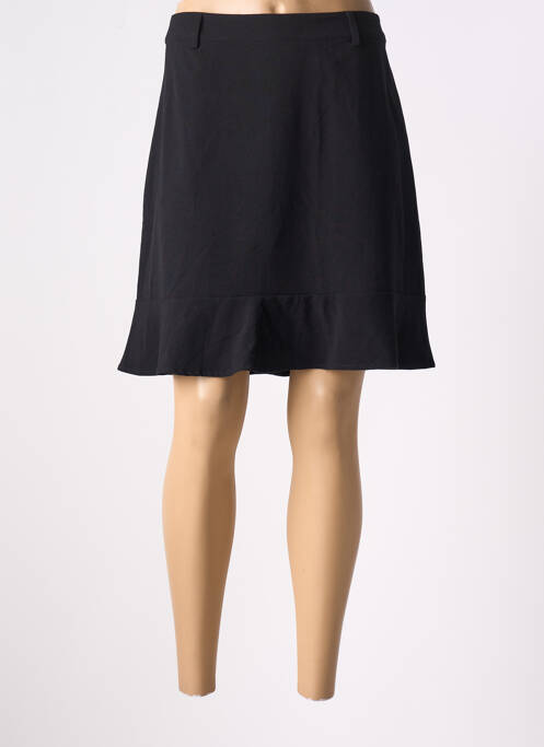 Jupe courte coupe droite noir CREAM femme