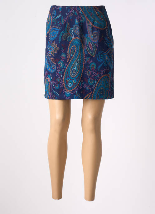 Jupe courte bleu LE PETIT BAIGNEUR pour femme