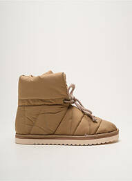 Bottines/boots matière lisse talon plat jusqu'à 3cm marron ARMISTICE femme