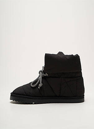 Bottines/boots matière lisse talon plat jusqu'à 3cm noir ARMISTICE femme