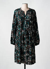 Robe mi-longue manches longues manches longues noir CREAM femme