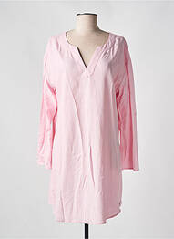 Robe courte manches longues manches longues rose CREAM femme