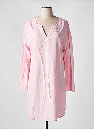 Robe courte manches longues manches longues rose CREAM femme