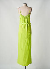 Robe longue vert CREAM & ROUGE pour femme seconde vue
