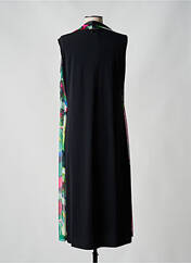 Robe mi-longue noir MALOKA pour femme seconde vue