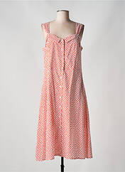Robe mi-longue orange AGATHE & LOUISE pour femme seconde vue