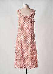 Robe mi-longue orange AGATHE & LOUISE pour femme seconde vue