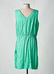 Robe mi-longue vert C'EST BEAU LA VIE pour femme seconde vue