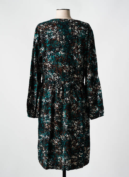 Robe mi-longue manches longues manches longues noir CREAM femme