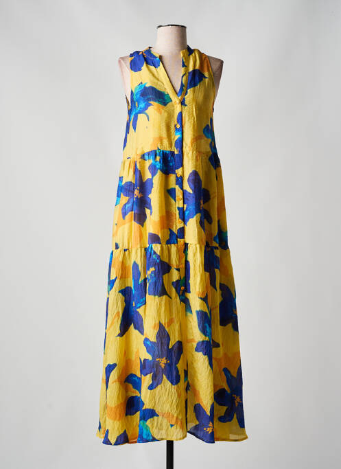 Robe longue jaune SURKANA pour femme