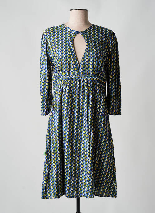 Robe mi-longue bleu BLA-BLA pour femme