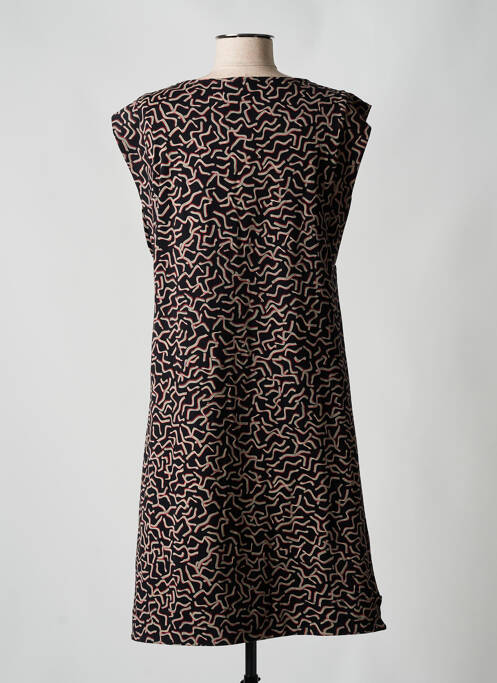 Robe mi-longue noir SKUNKFUNK pour femme