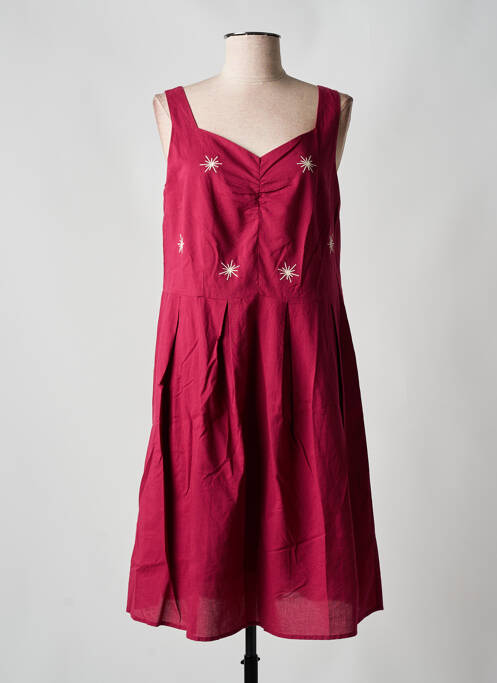 Robe mi-longue rouge L'ATELIER D'ANNA pour femme