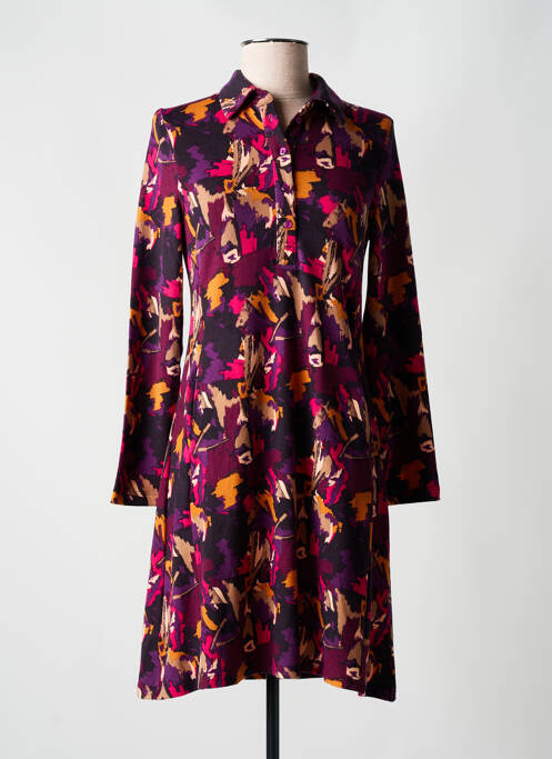 Robe mi-longue violet SURKANA pour femme