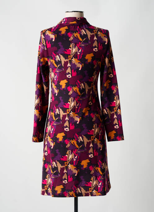 Robe mi-longue violet SURKANA pour femme