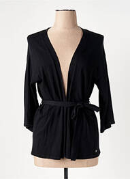 Gilet manches longues stretch noir SURKANA femme