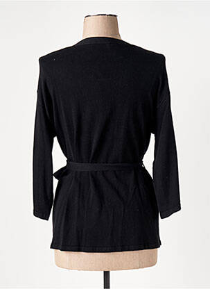 Gilet manches longues stretch noir SURKANA femme