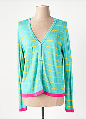 Gilet manches longues stretch bleu SURKANA femme