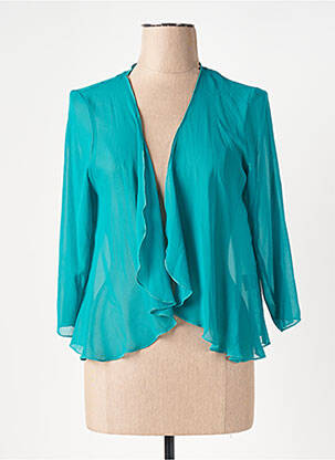 Gilet manches longues manches 3/4 vert GREGORY PAT femme