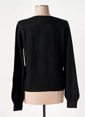 Gilet manches longues noir LOLA ESPELETA pour femme seconde vue