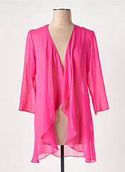 Gilet manches longues rose GREGORY PAT pour femme seconde vue