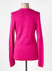 Gilet manches longues rose SURKANA pour femme seconde vue