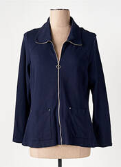 Veste casual bleu MALOKA pour femme seconde vue