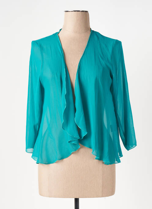 Gilet manches longues manches 3/4 vert GREGORY PAT femme