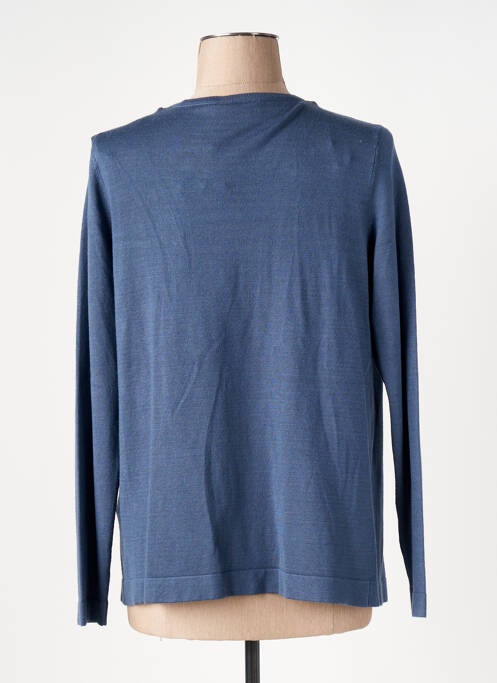 Gilet manches longues bleu KAFFE pour femme