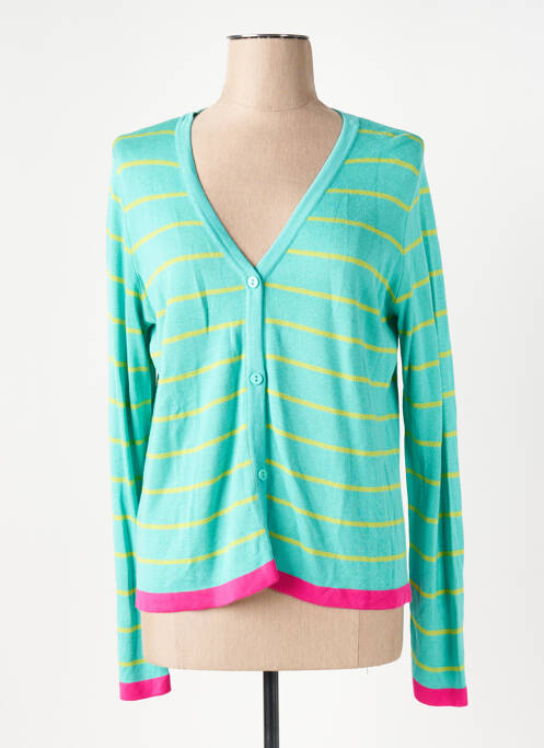 Gilet manches longues bleu SURKANA pour femme