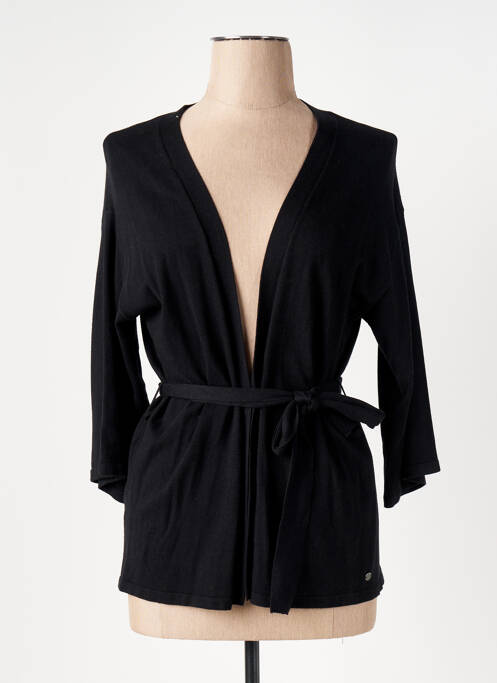 Gilet manches longues noir SURKANA pour femme