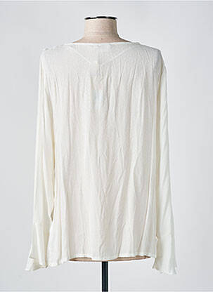 Blouse légère et transparente manches longues beige CREAM femme