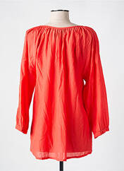 Blouse orange AGATHE & LOUISE pour femme seconde vue