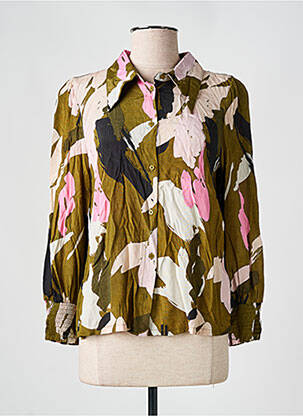 Chemisier vert KAFFE pour femme