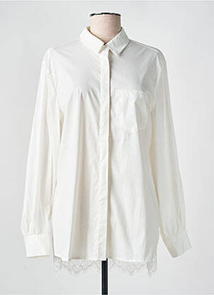 Tunique manches longues beige CREAM pour femme