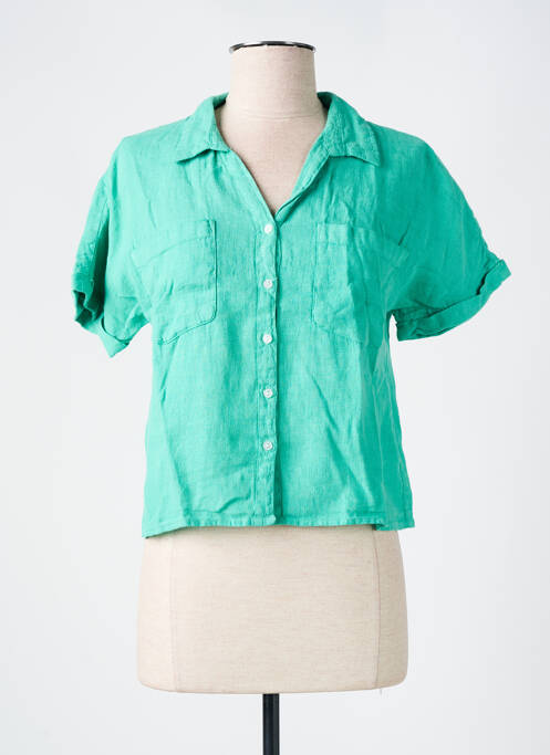 Chemisier vert C'EST BEAU LA VIE pour femme