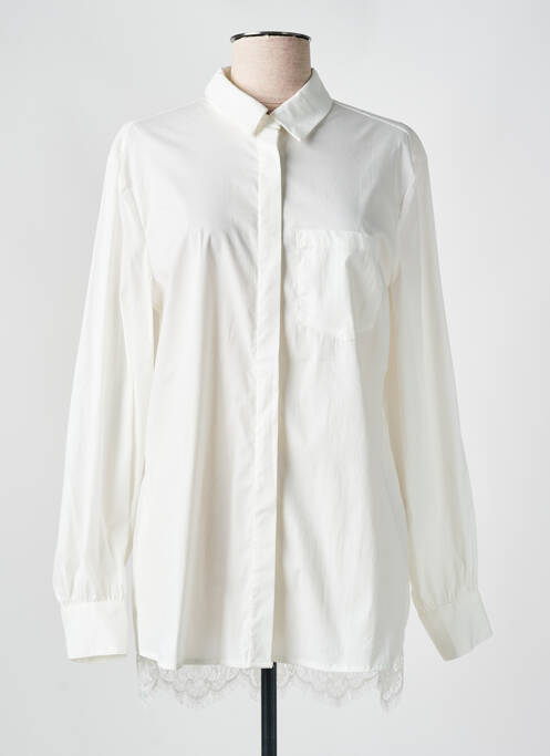 Tunique manches longues beige CREAM pour femme