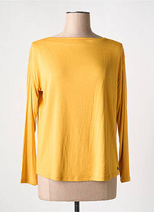 T-shirt manches longues manches longues jaune SURKANA femme
