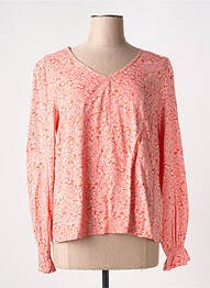 Blouse manches longues manches longues orange CREAM femme
