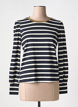 T-shirt manches longues manches longues noir ANDAM femme