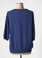 Blouse bleu TONI pour femme seconde vue