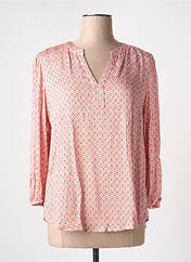 Blouse orange TINTA STYLE pour femme seconde vue