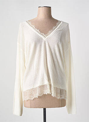 Pull beige FREEMAN T.PORTER pour femme